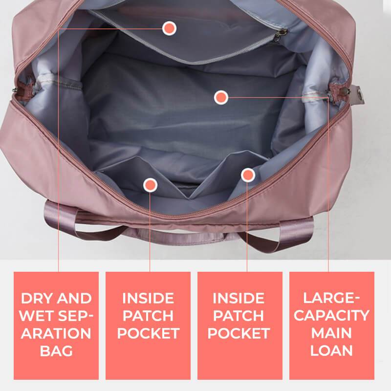 duffle bolsa with pockets