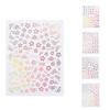 Nail Sticker Self Adhesive Removable Paper Three-dimensional Flower Nail Sticker DIY Nail Art Beauty Supplies