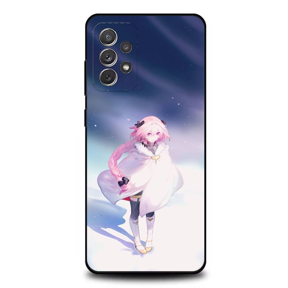 F-Fate Apocrypha Astolfo Phone Case For Samsung S 25,24,23,22,30,21,10,9,Ultra,Plus,Lite,FE,4,5G Black Soft Case