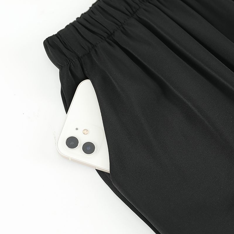 Grandma Summer Clothes Two Piece Set Comfortable Top and Pants for Elderly Women Fashion Outfit