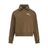 Sports Club Versatile Comfortable Long Sleeve Sweatshirt Women Sweatshirt Coyote-Brown 6005941-498