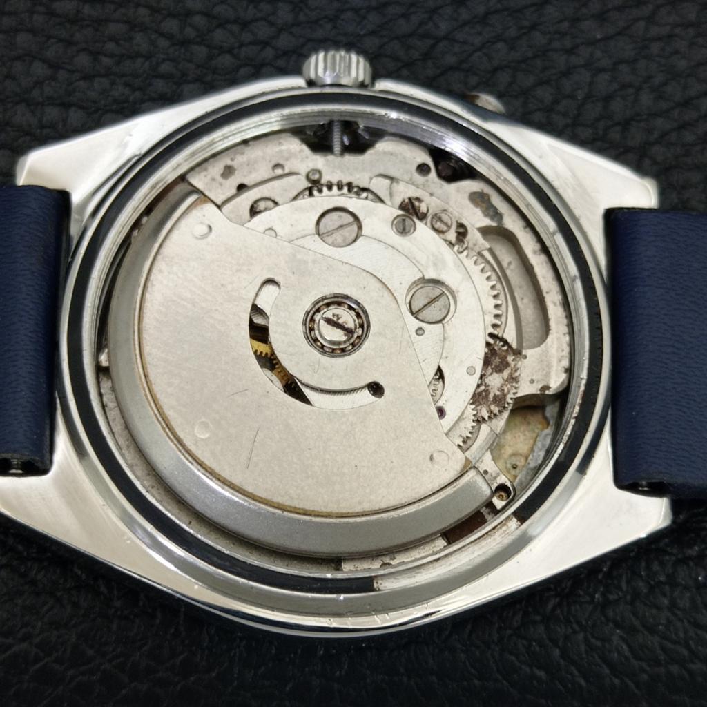VINTAGE RICOH R31 AUTOMATIC JAPAN MENS SKY BLUE COLOR DIAL WATCH a707907-1