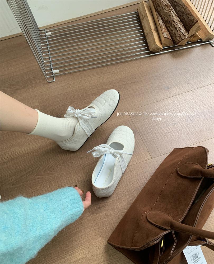 

Кожаные серебряные кружевные балетки на плоской подошве с открытым подъемом женские новые французские туфли Мэри Джейн 39