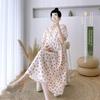 Pregnant Women's Polka Dot Summer Dress - Loose, Plus Size, Slimming Skirt for 2024