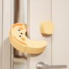 Deurklem Beschermer Schattige Dierontwerpen Deurklap Stopper met Plakker Schokabsorberend Muurbeschermer Deurstopper voor Babyveiligheid