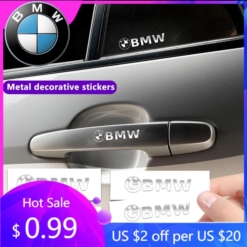 BAGV1 2026 Car Sticker Car Metal Creative Stickers Waterproof Dirt-proof Stickers For Bmw Performance M E46 E90 F20 E39 E91 E87 E60 E9