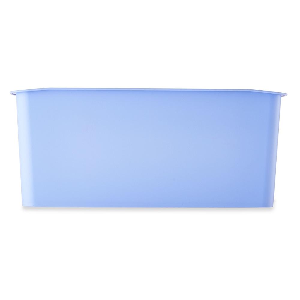 Plastic Small Cubby Bin Organizer Set 6-Pack Desktop Storage Art Supplies Toy Bin Classroom Cubbies Washable Storage Solution