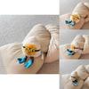 Plush Water Boiled Egg Doll With Diving Mask For Kids Gift And Bag Accessory