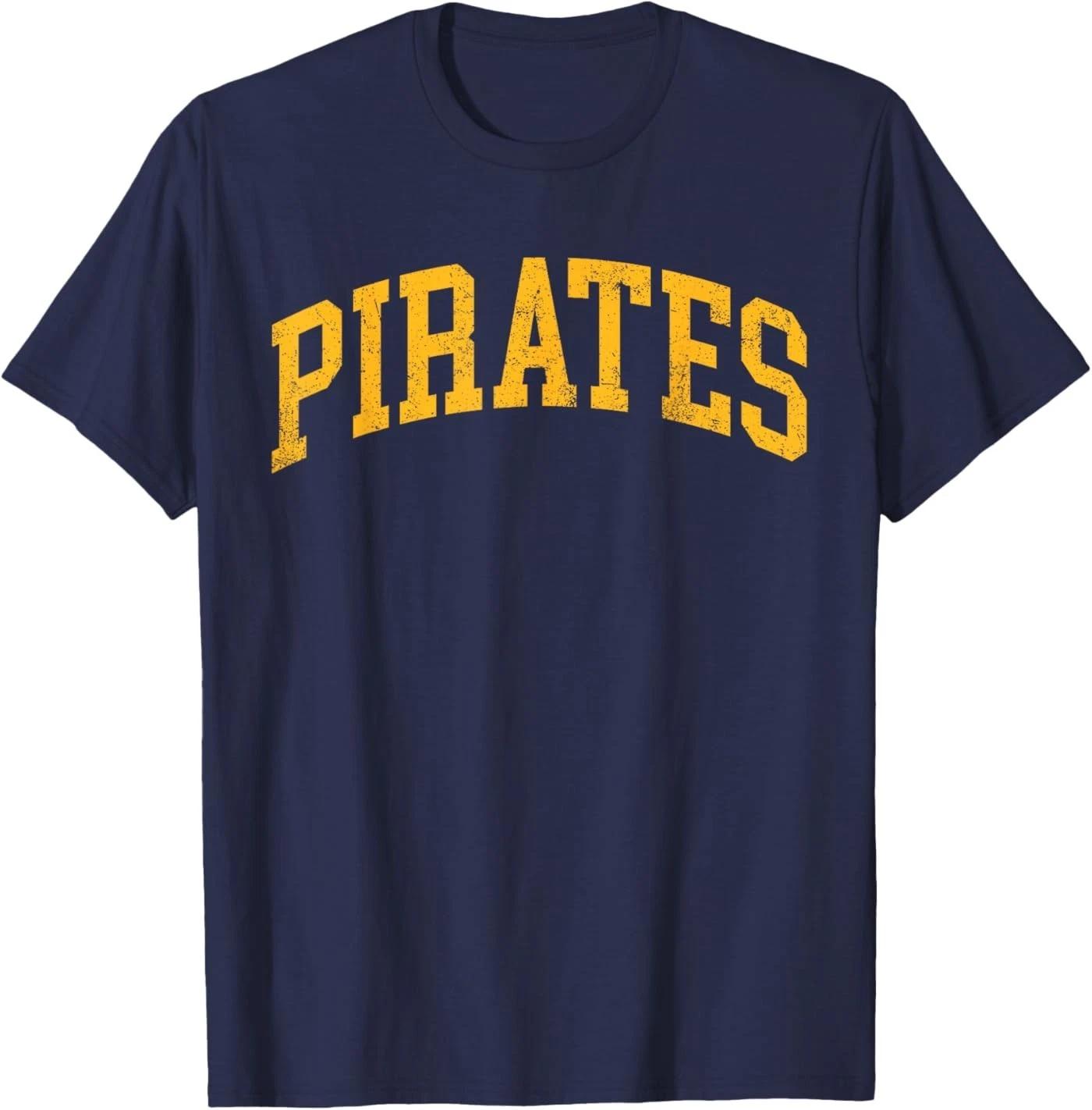 Vintage Pittsburg Pirates Design Men Women T-Shirt M
