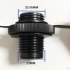 1 Pair Air Valve Caps Inflate Deflate Plugs Replacement Screw For Inflatable Boat Fishing Boats Raft