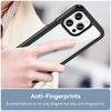For iPhone 15 Pro TPU+Acrylic Shockproof Mobile Phone Back Cover Clear Protective Case