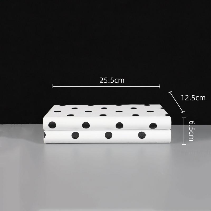 

Black and White Polka Dot Storage Box Jewelry Storage Box Desktop Organization Container Home Accessories Display