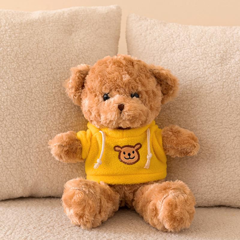 Plush Toy Teddy Bear Doll Sweater Bear Doll Birthday Gift Plush Doll Stall