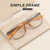 12 Pcs Simple Square Reading Glasses with Colored Frames Lightweight and Portable Suitable for Indoor Use Perfect for Both