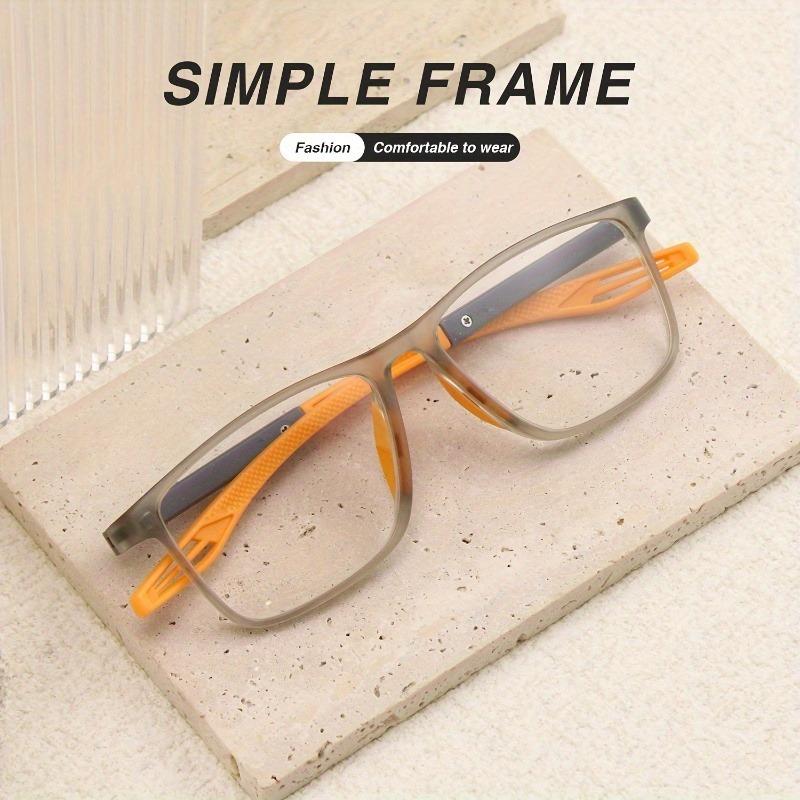 12 Pcs Simple Square Reading Glasses with Colored Frames Lightweight and Portable Suitable for Indoor Use Perfect for Both