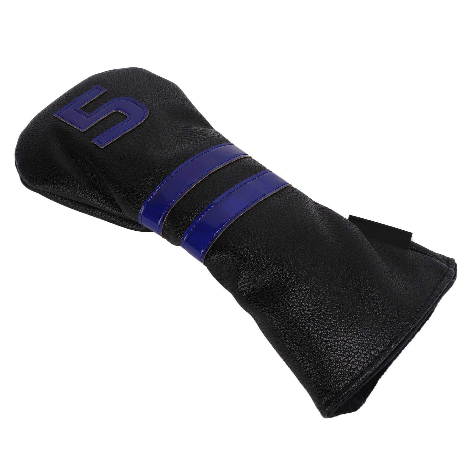 

Waterproof Head Covers PU Leather Wood Headcover No. 5 Head or Cover