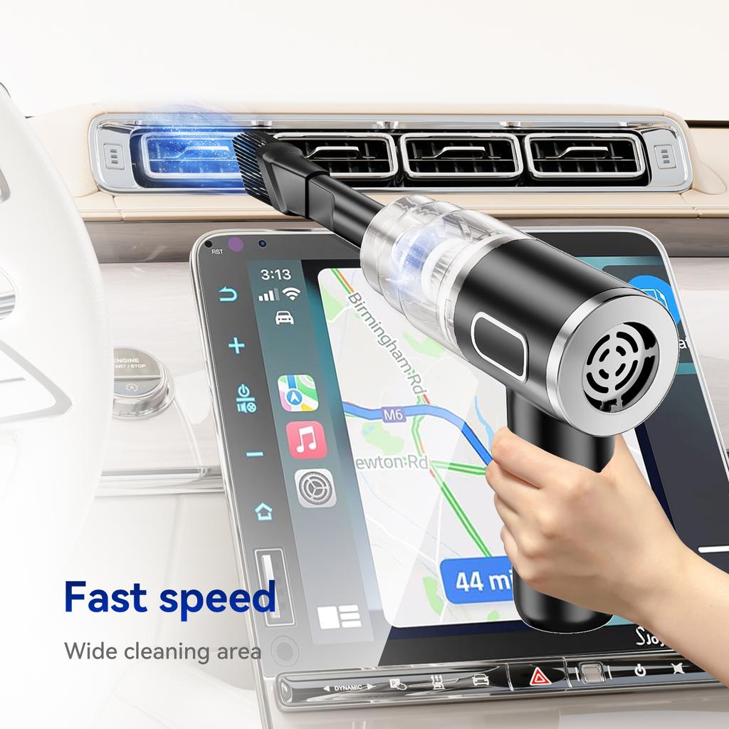 9600000Pa Wireless Car Vacuum Cleaner 5 In1 Strong Suction Dust Catcher Portable Handheld Wet Dry Vacuum Cleaner Air Duster