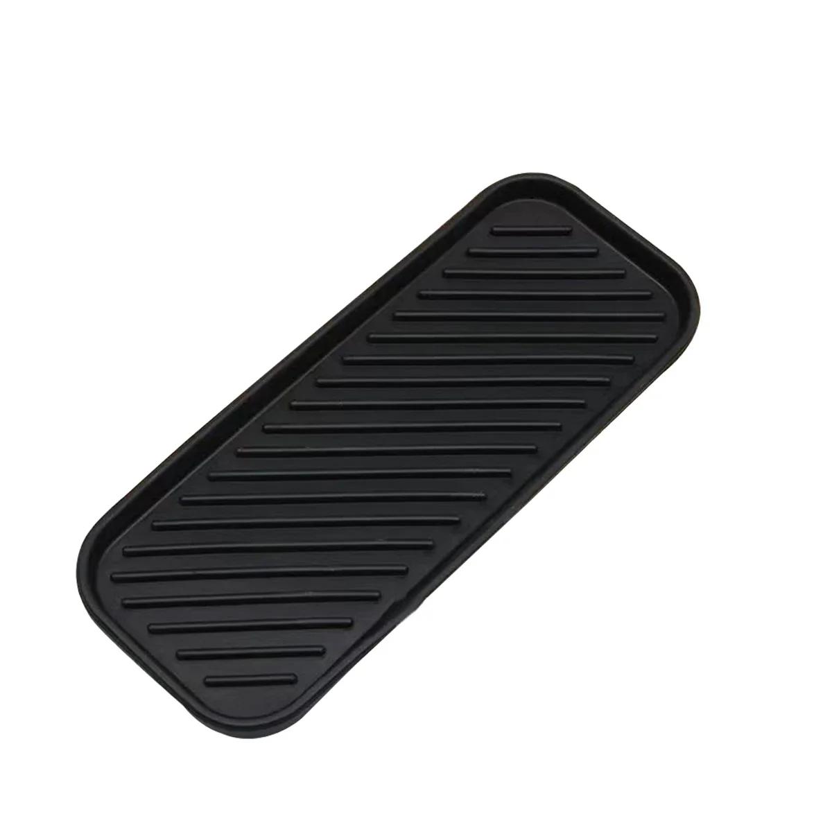 

1шт силиконовый держатель для губки кухонный держатель для губки, силиконовый органайзер для ванной комнаты, дозатор мыла, простое силиконовое мыло чёрный