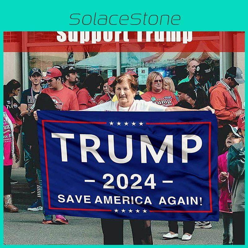 Flag 2024 Trump 3x5 Outdoor Indoor   Save America Again Flag Garden Decoration