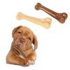Indestructible Dog Bone Chew Toy Natural Non Toxic Puppy Chewing Game for Small Medium Large Breed Dental Care Anti Bite Pet