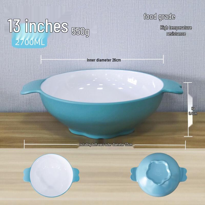 Jingzhouyuan Commercial Melamine Double-Handle Bowls