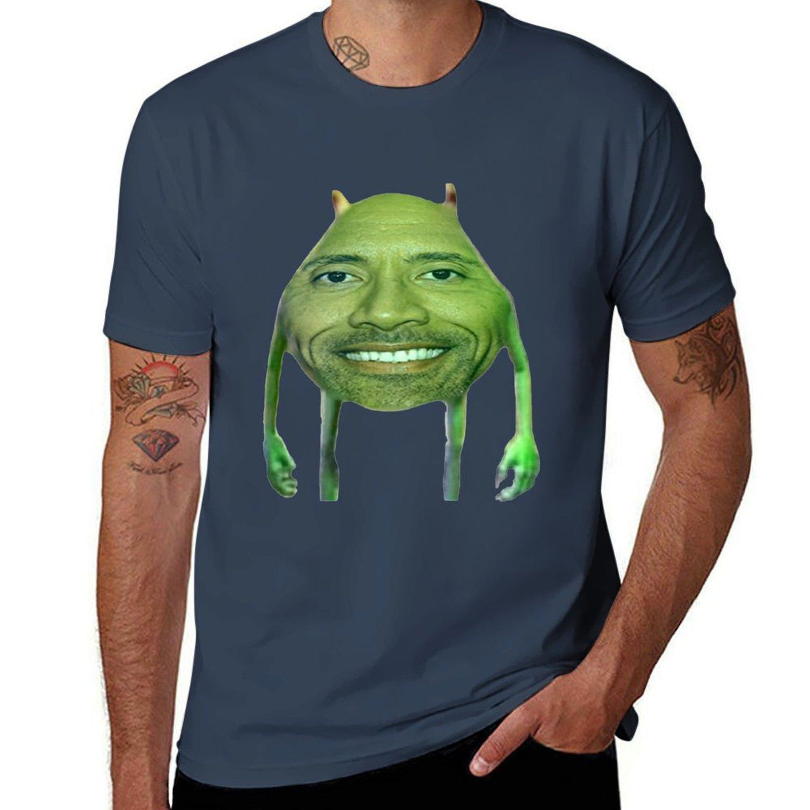 Dwayne Johnson Tshirt Running Gym Short Sleeve Sports Tee S