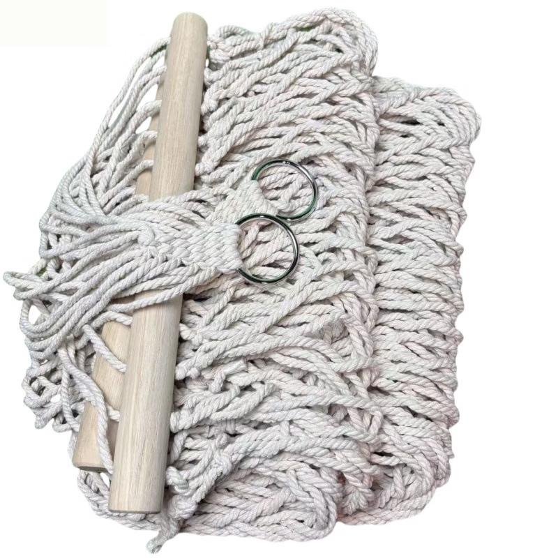 OLOEY Anti-Rollover Cotton Net Hammock