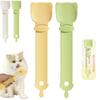 Cat Strip Feeder Spoon Long Handle Cat Food Strip Squeezer Pet Meat Mud Food Squeeze Treat Dispense Spoon for Cats Pet Supplies