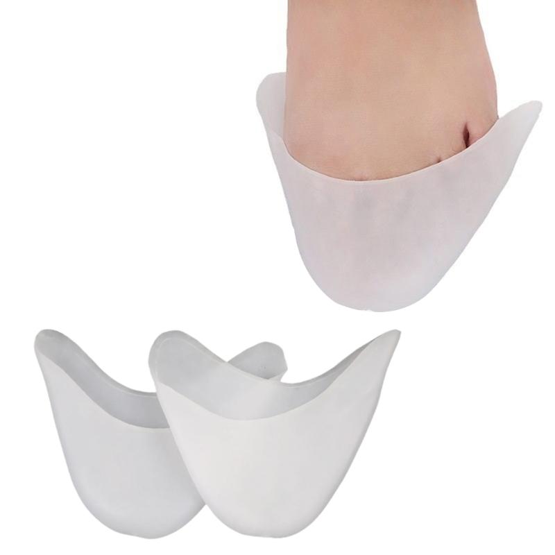 Ballet Pointe Toe Pad Gel Toe Protectors with Hole for Women Soft Silicone Gel Toe Pouches Ballet Toe Covers Toe Caps