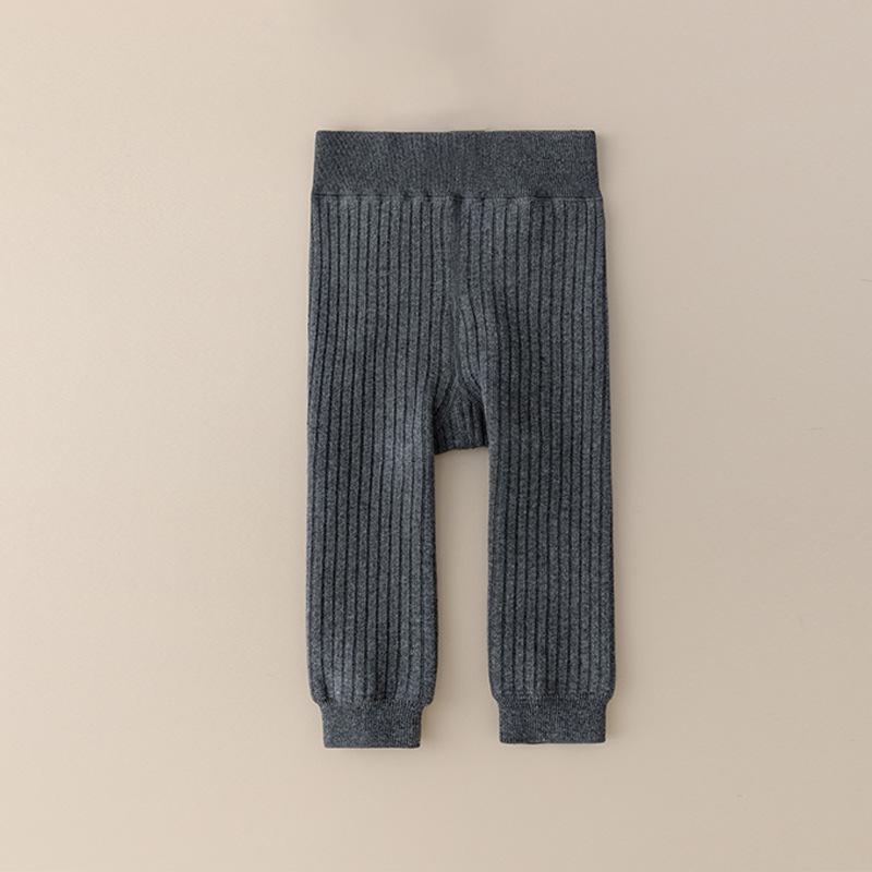 Children's Winter Velvet Base Layer Pants - Thick, Warm Cotton Wool One-Piece for Boys and Girls