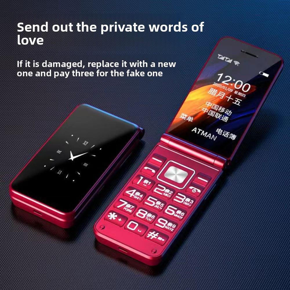 

Телефон-раскладушка для пожилых людей, Full Netcom 4G, мобильный телефон для пожилых людей, не смартфон, долгое время работы в режиме ожидания, большой экран