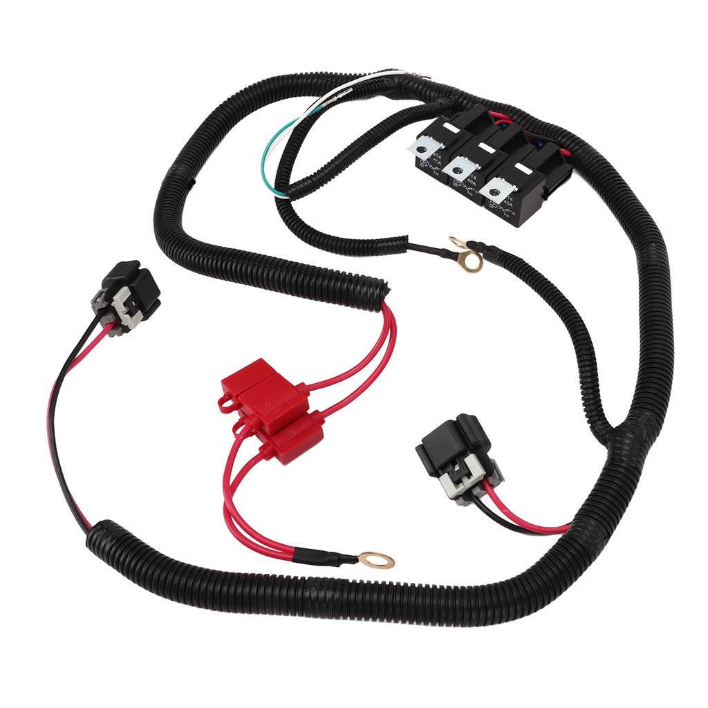 Dual Electric Fan Wire Harness ECU Control 7L5533A226T Replacement for Silverado Suburban Avalanche