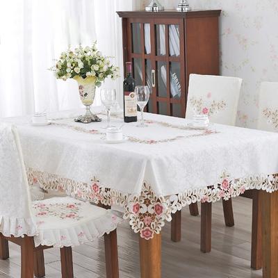Europejski styl Hollow Home Obrus Prosty luksusowy wiejski styl Prostokątny obrus