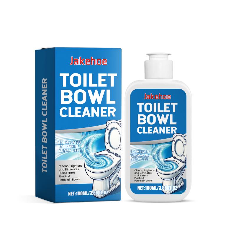 Efficient Toilet Cleaner for Bathroom Stain Odor Removal Deep Cleaning Liquid Household Portable 100ml Easy Application