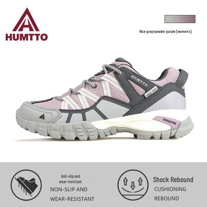 Women's Waterproof Lightweight Hiking Shoes - Non-slip, Outdoor Trekking & Climbing Footwear for Spring/Autumn