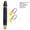 Adjustable Hose Nozzle High-Pressure Garden Hose Sprayer Booster Nozzle Rust-Proof for Car Wash