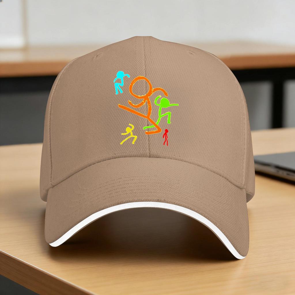 Alan Becker Gaming Figting Sun Baseball Cap Summer Unisex Men Print Hip Hop Hats Streetwear Hiking Fishing Baseball Caps