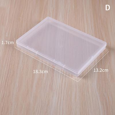 Papírnictví Samolepky Plastový Úložný Box Organizér Kontejner Umělecký Nástroj Pouzdro Na Řemesla Stolní Korálky Náušnice Šperky Zobrazovací Box