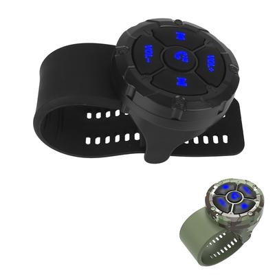 Car Accessories Remote Button Portable Helmet Earphone Media Controller Steering Wheel Remote Control Wireless Bluetooth 5.3