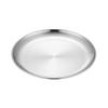 Korean Style Gold Round Barbecue Plate - 304 Stainless Steel Buffet Plate