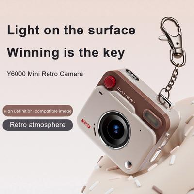 Mini Digital Camera with 1.77-in IPS Screen 1080P Retro CCD Camera with Lanyard Video Recording Photo Taking Kids Adults Thumb Camera Toy