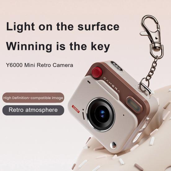 Mini digitální fotoaparát s 1,77palcovým IPS displejem 1080P Retro CCD fotoaparát s poutkem Nahrávání videa Pořizování fotografií Děti Dospělí Palcový fotoaparát Hračka