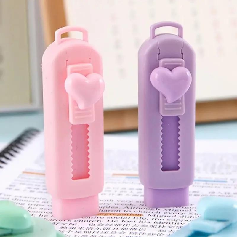 Portable Creative Push-pull Eraser Cute Wiping Stationery For Kids Students Drawing Writing School Supplies Stationery
