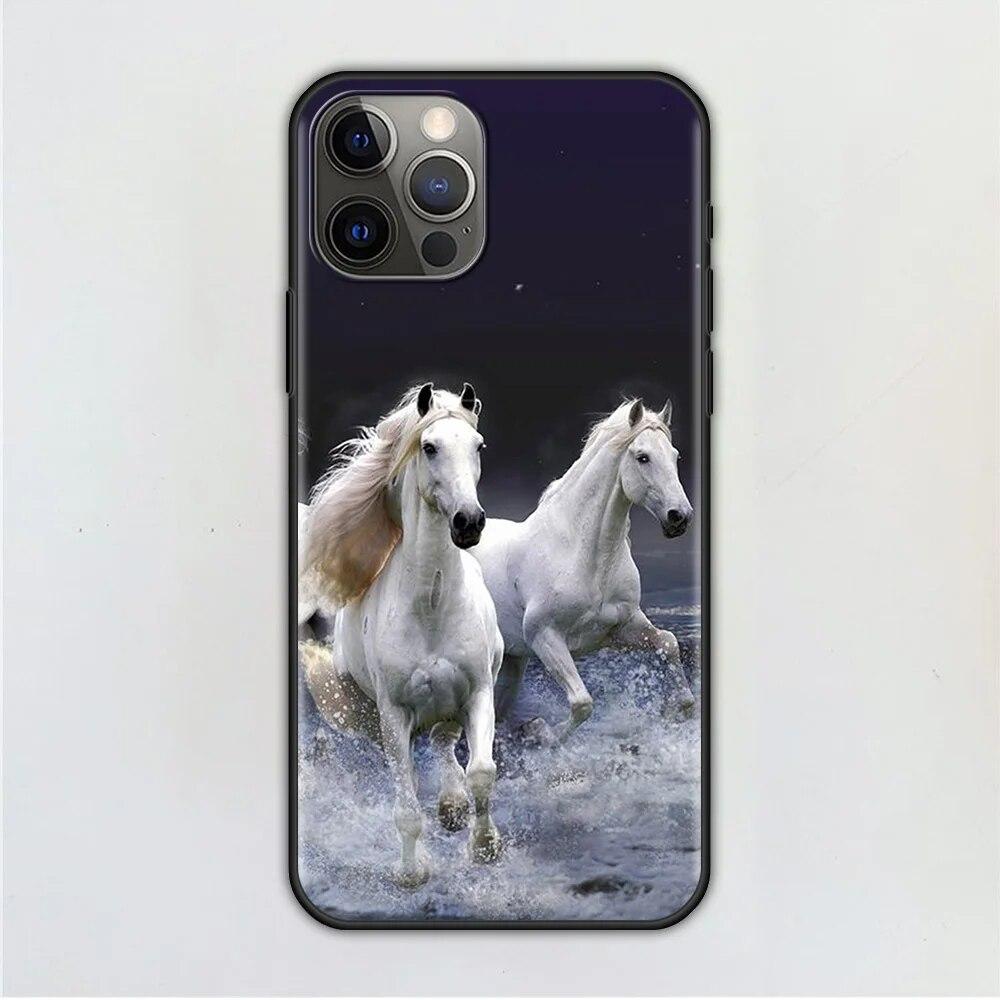 

Чохол для телефону Running horses для iPhone Samsung Galaxy Redmi Xiaomi Oppo OnePlus Note SA 7 8 9 10 11 12 13 14 20 21 22 23 53 54 Pro Max Ultra TPU Soft Samsung Galaxy A71