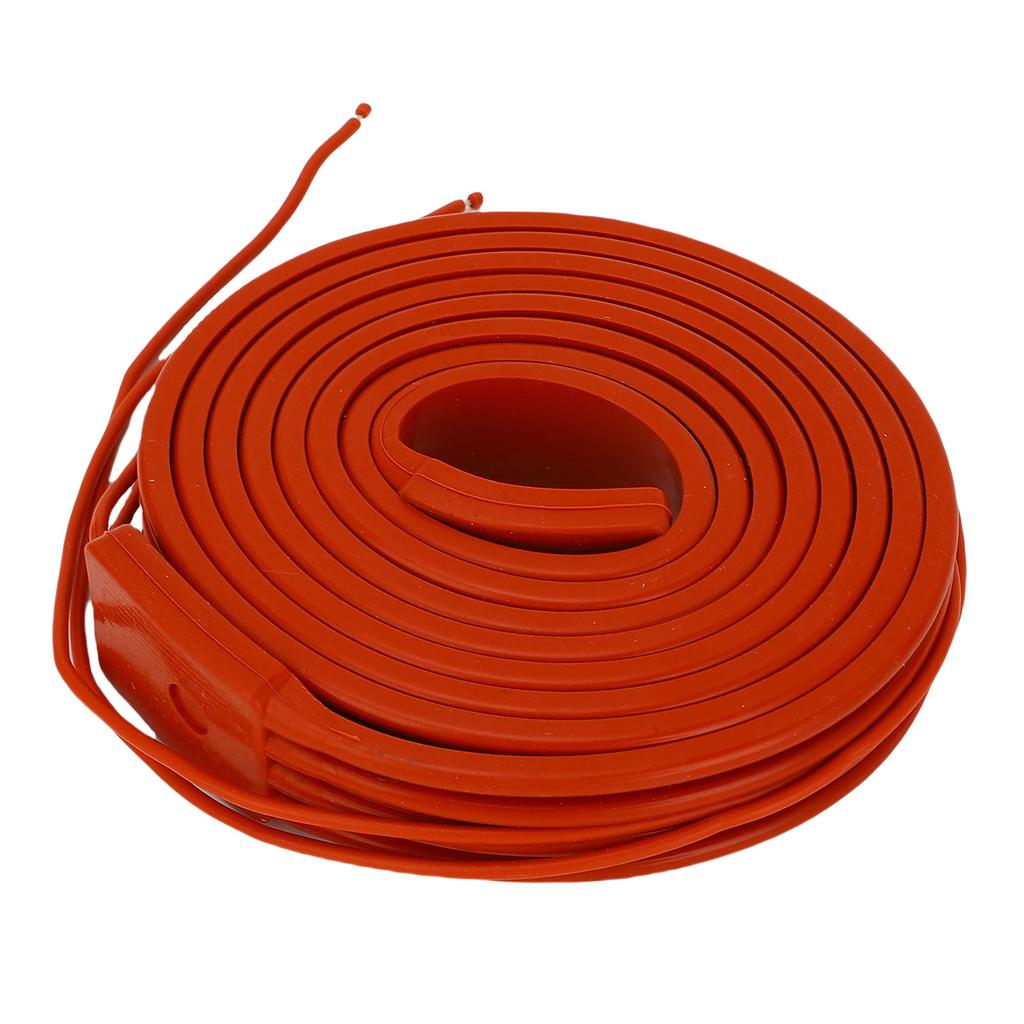 Wasserrohr Heizband Wasserdicht Flexibel Silikon Frostschutz Begleitkabel für Hausrohre Dach Wohnmobil Außen