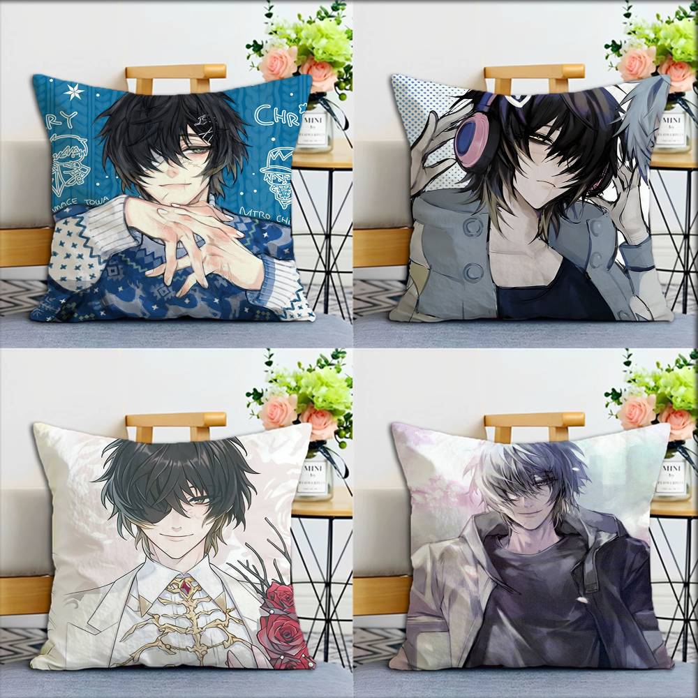 SSlow Damage Towa World Various Sizes Square Pillow Case For Car Home Bedchamber Decor