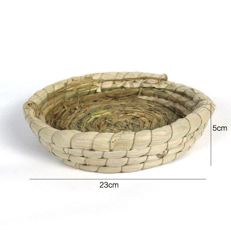 Rabbit Grass Chew Mat Hamster House Guinea Pig Cage Bed House Pad Pet Dog Cat