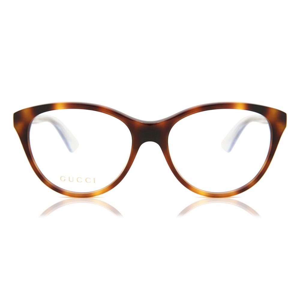 

Gucci Gg0486o 003 Women Eyeglasses Tortoiseshell/54