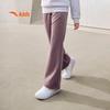 Anta Girls' Fleece-Lined Flared Athletic Pants