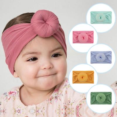 23-Farben Weiche Nylon Baby Stirnbänder: Sanfte, breite, nicht schädigende Haaraccessoires für Kinder